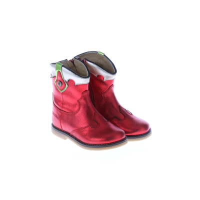 Pinocchio P1674 Westernlaars Rood Metallic Pinocchio P1674 Westernlaars Rood Metallic