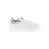 HIP Donna D1805 Sneaker Wit Leder Met Platina