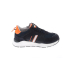HIP Shoe Style H1547 Sneaker Donker Blauw Met Oranje